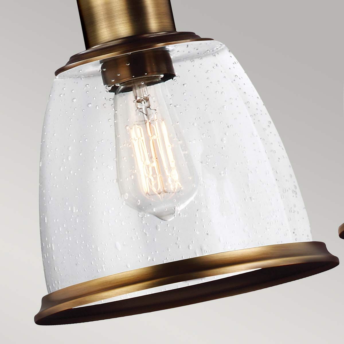 Vertigo Triple Island Light - Brass