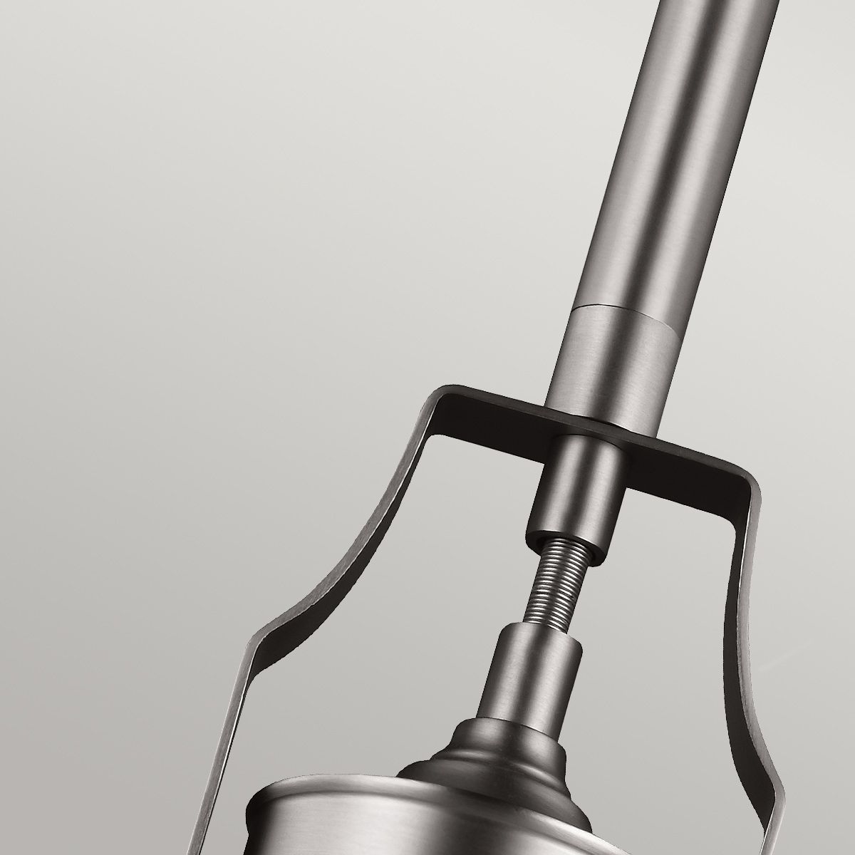 Vertigo Single Medium Pendant Light - Nickel