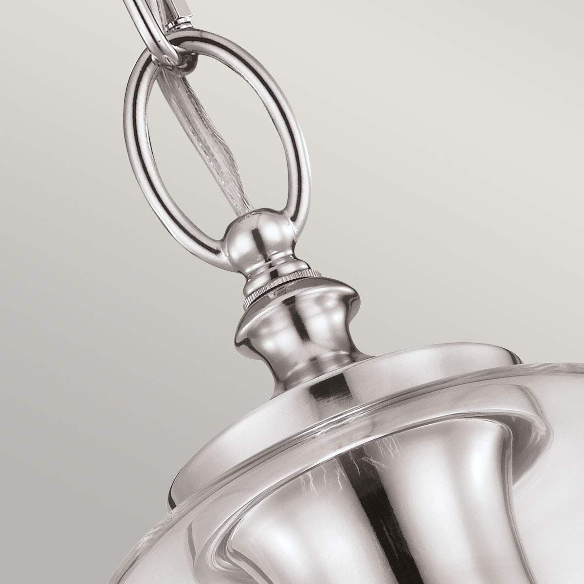 Miller Single Pendant Light - Polished Nickel
