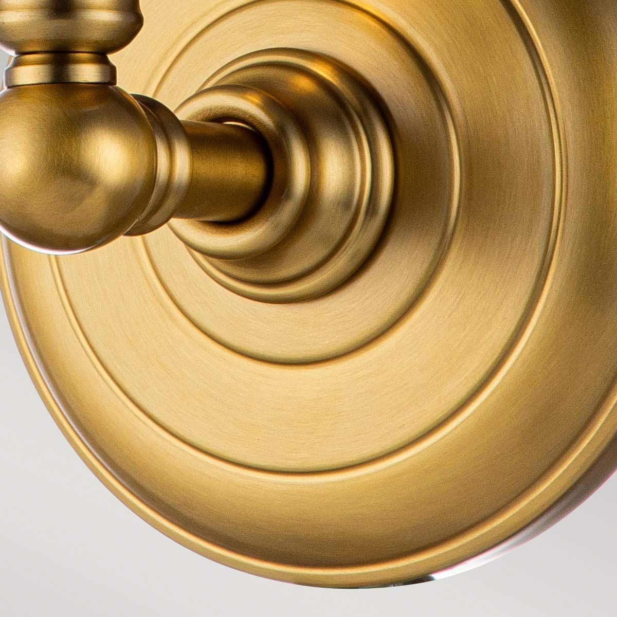 Huguenot Lake Single Wall Light - Brass
