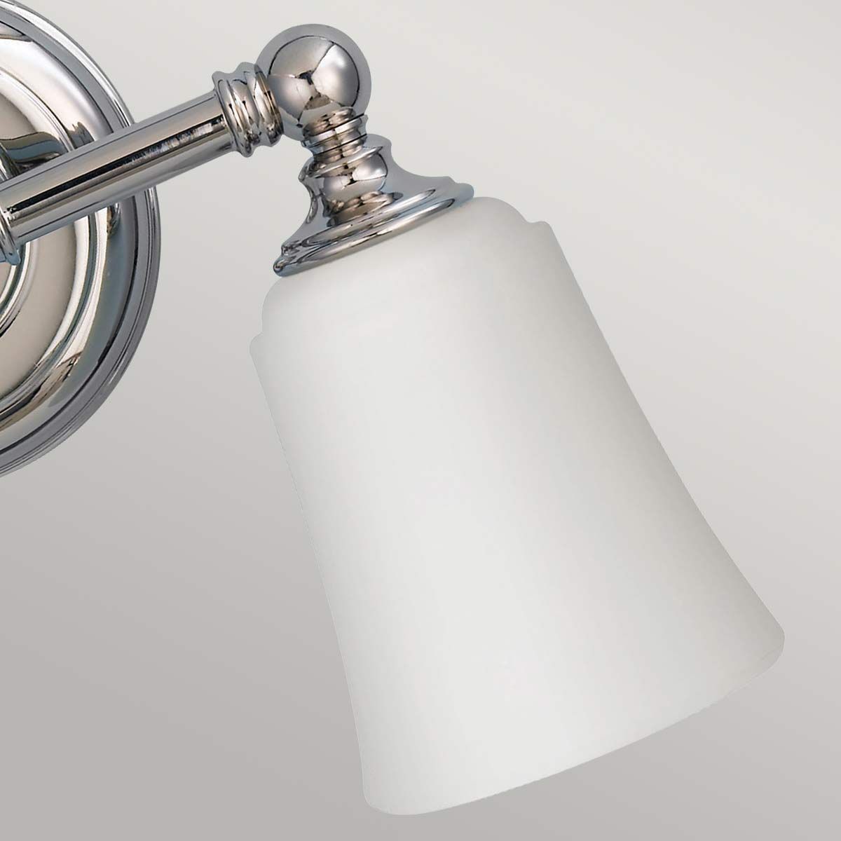 Huguenot Lake Double Wall Light - Chrome