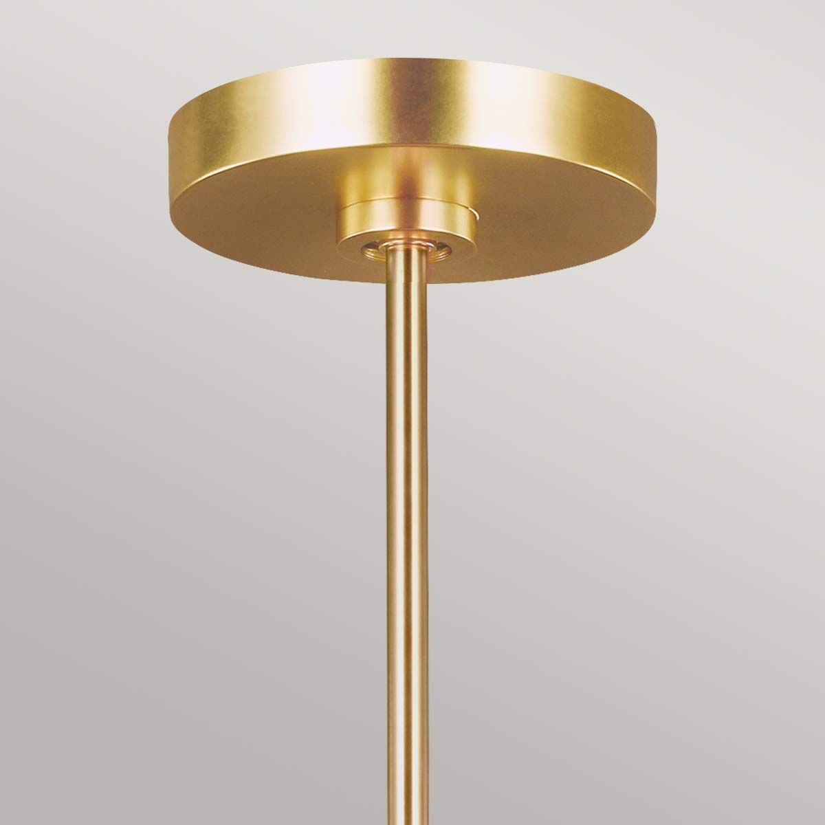 Neve 10 Light Chandelier - Brass