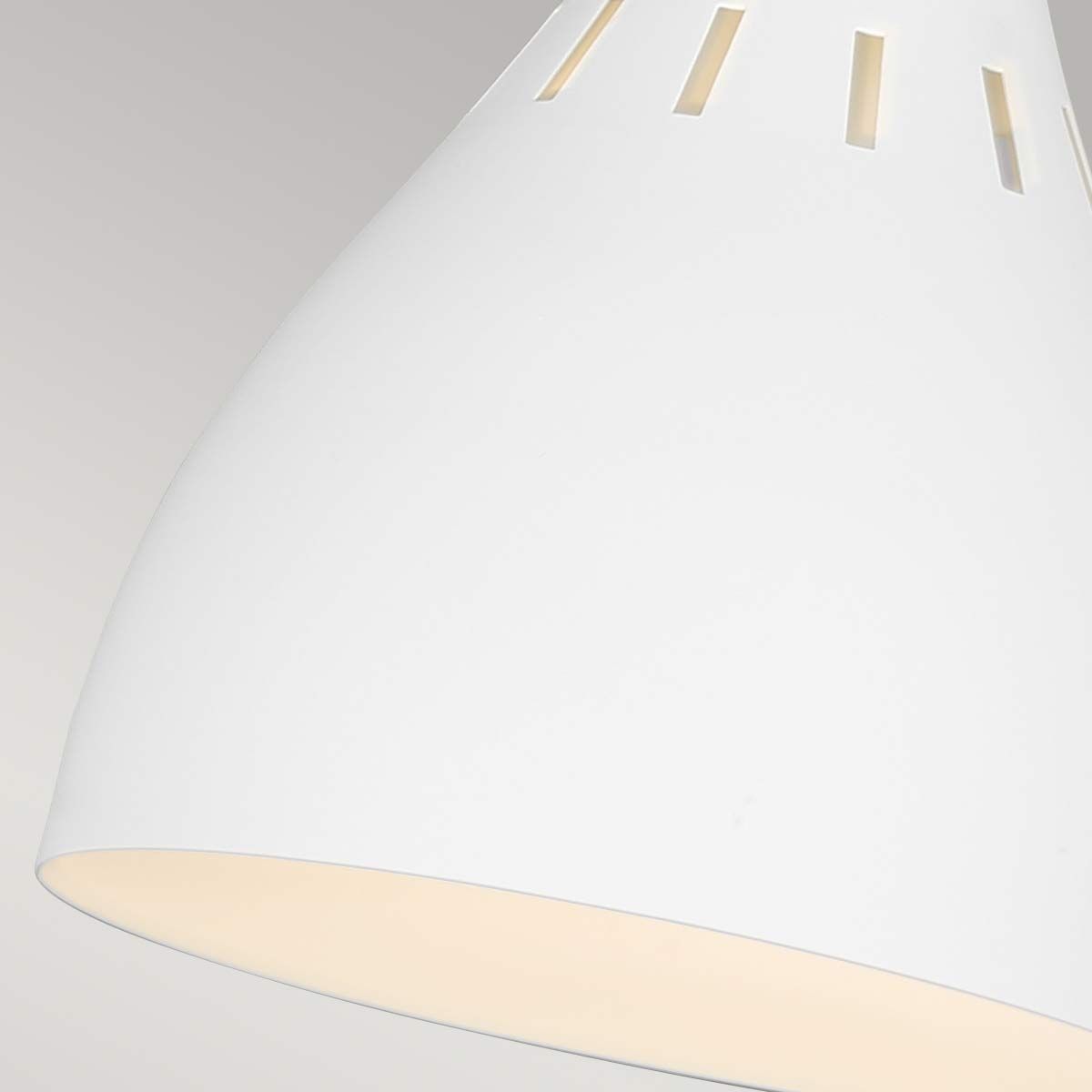 Carnaby Table Lamp - White & Brass