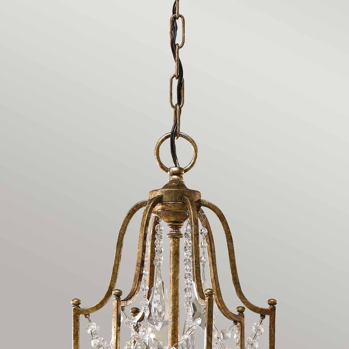 Marette 6 Light Chandelier - Bronze