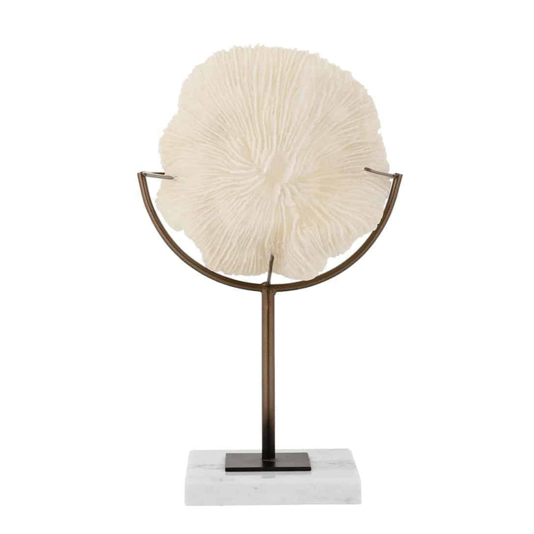 Faux coral Jada on standard (White)