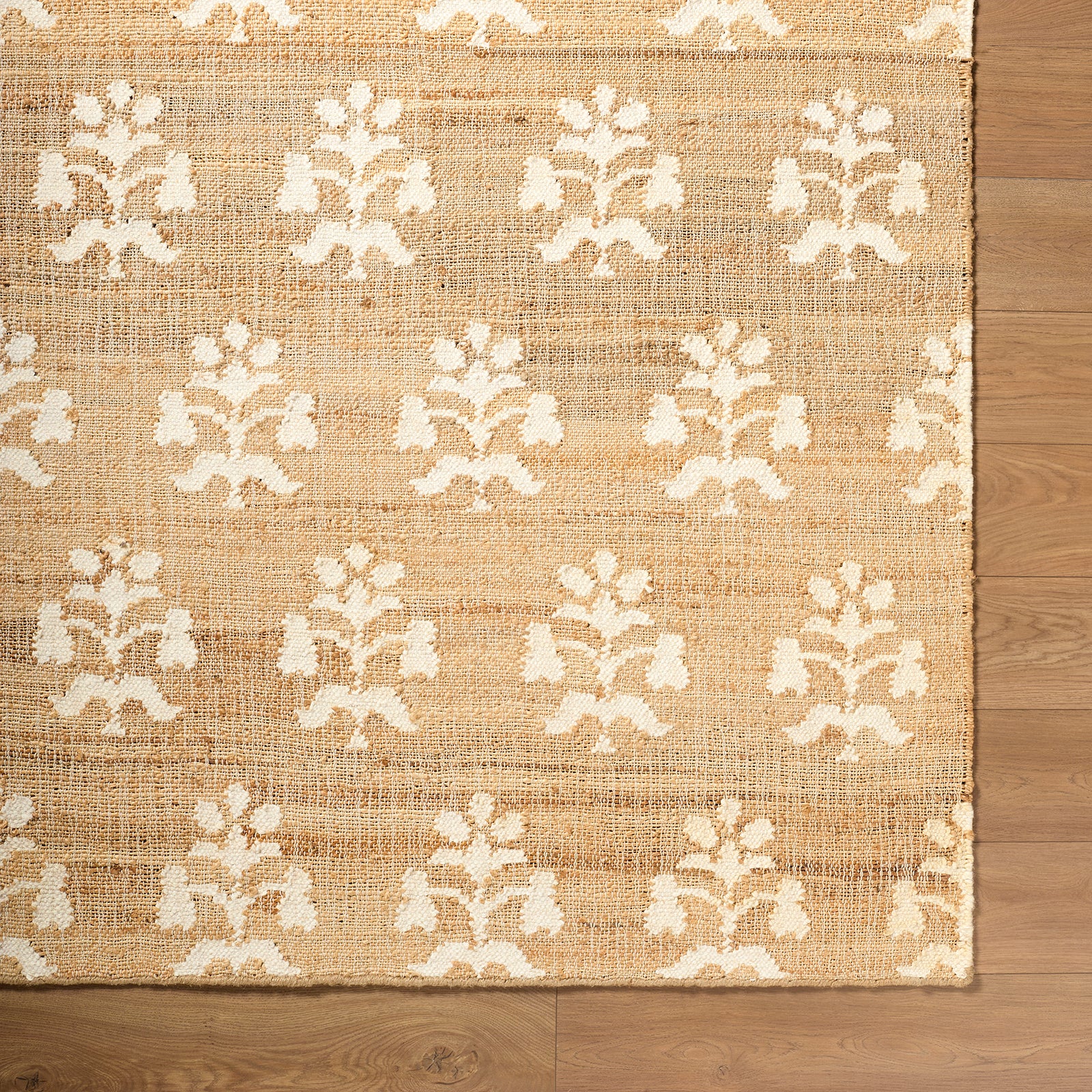 Fiorina Modern Jute Wool Modern Beige & Sandstone Rug 153x219cm - colour swatch