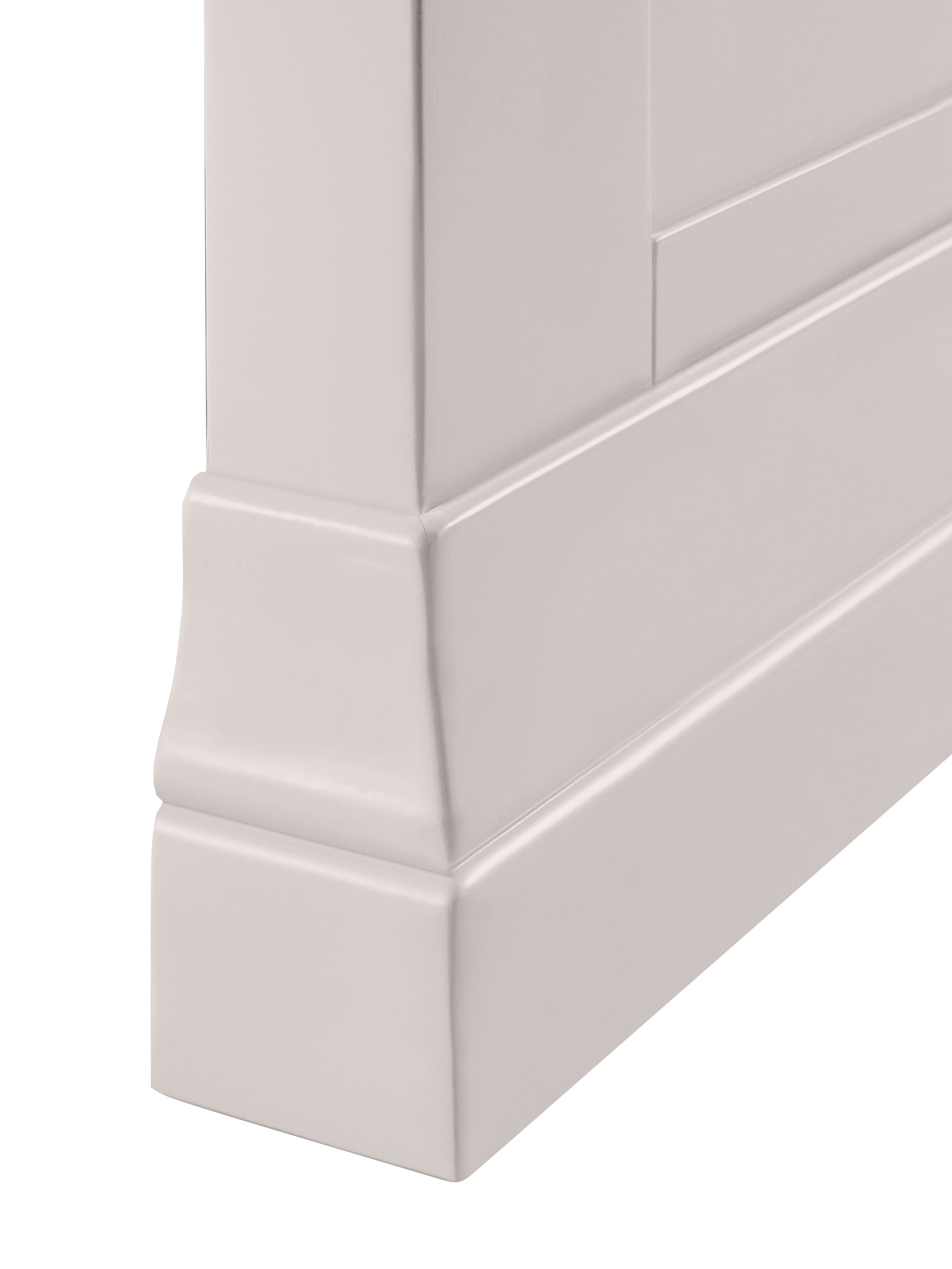 Fidel Light Grey Wood Double Bed