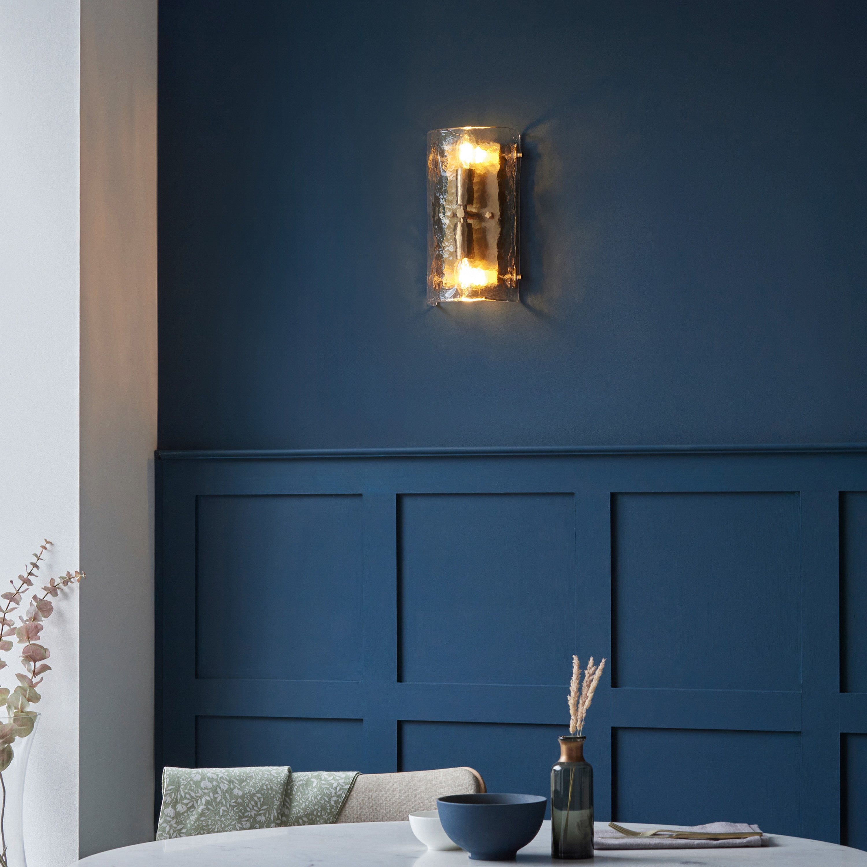 Ottilie Brushed Aged Brass Wall Light