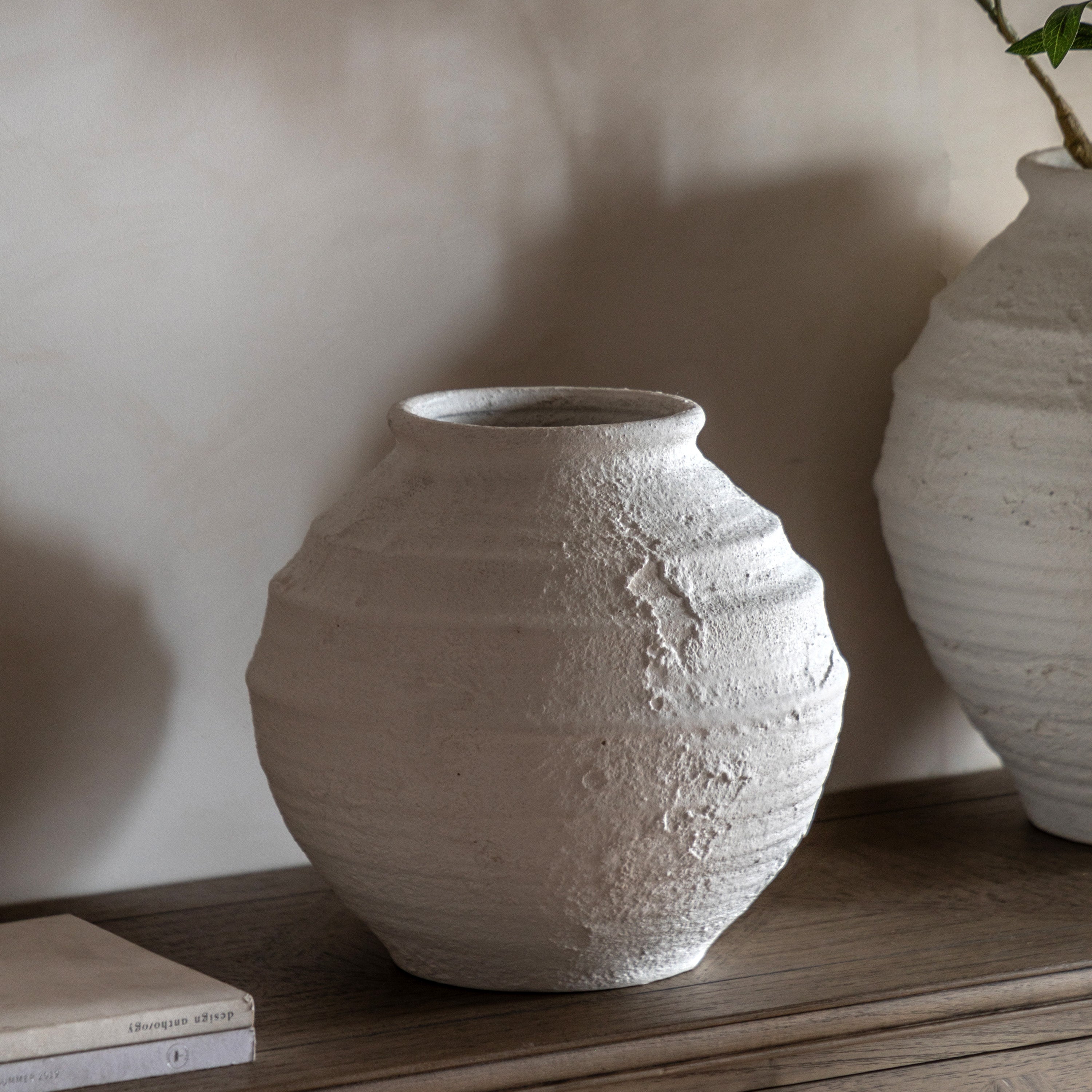 Terrano Natural Stoneware Small Planter