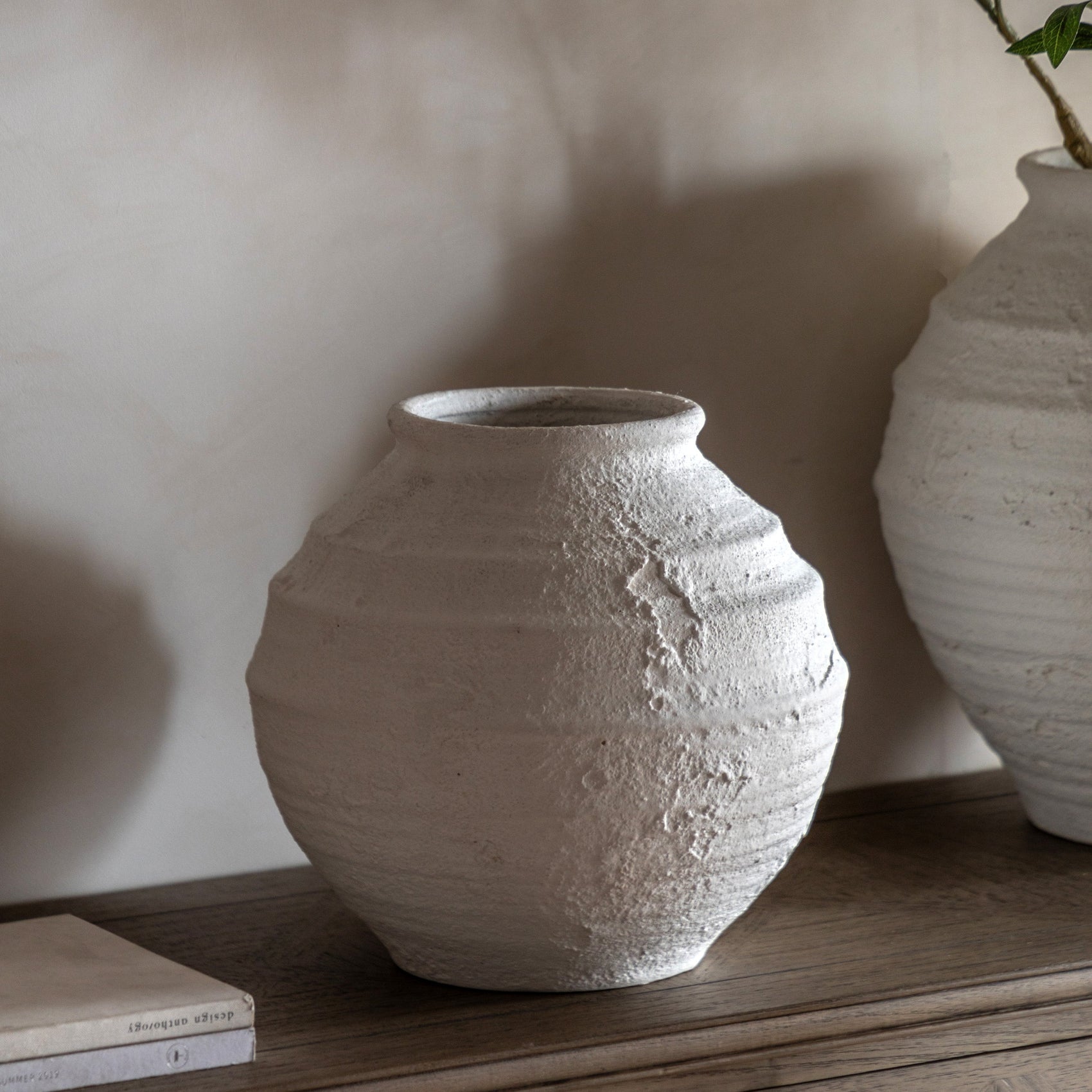 Terrano Natural Stoneware Small Planter