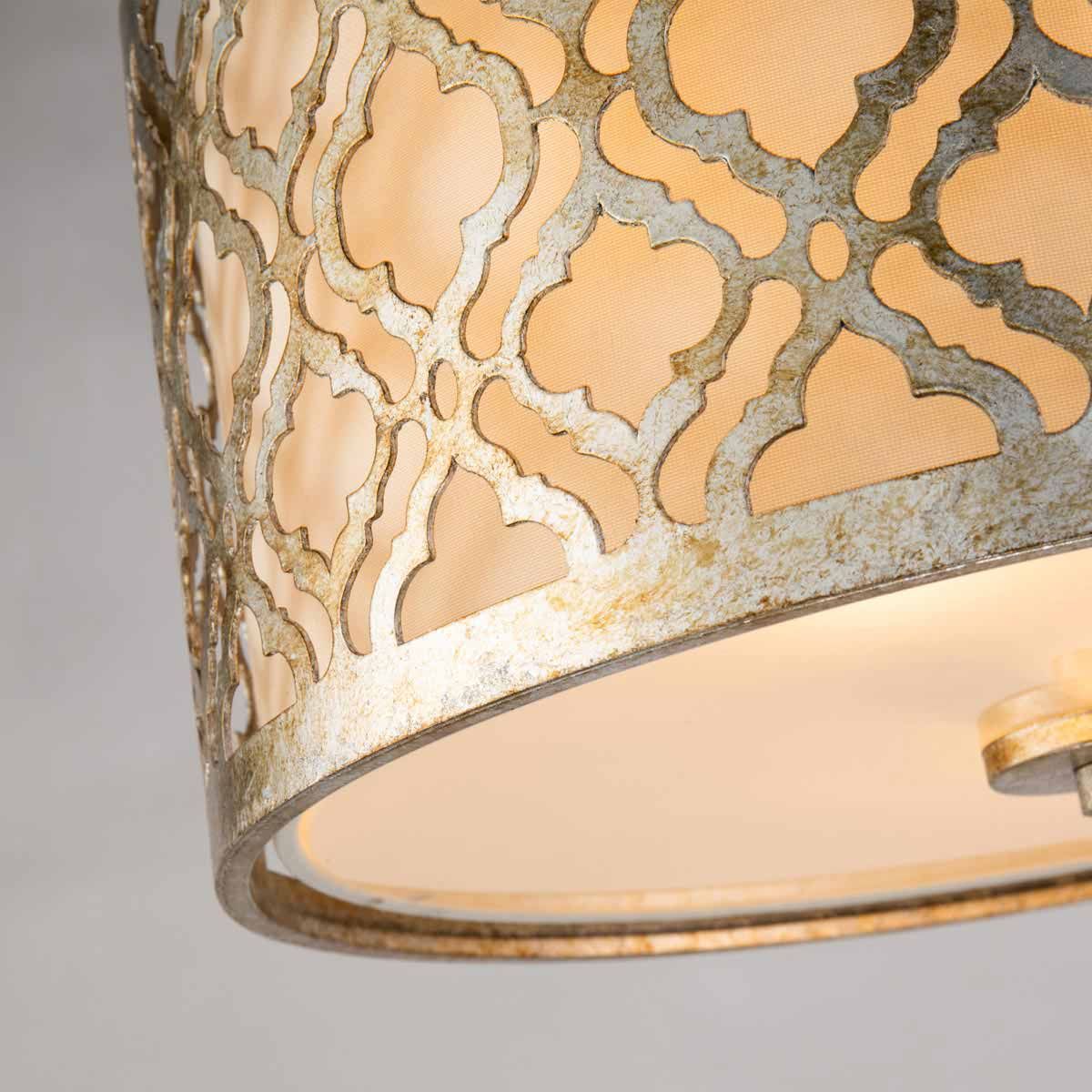 Vesper Double Flush Ceiling Light - Gold