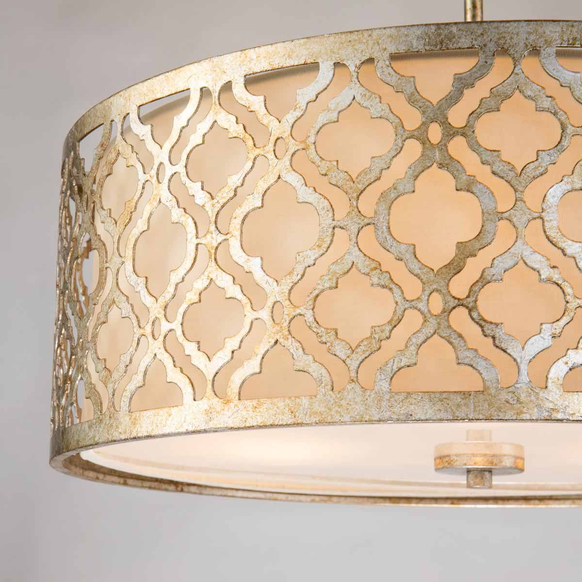 Vesper Triple Duo-Mount Large Pendant Light - Gold