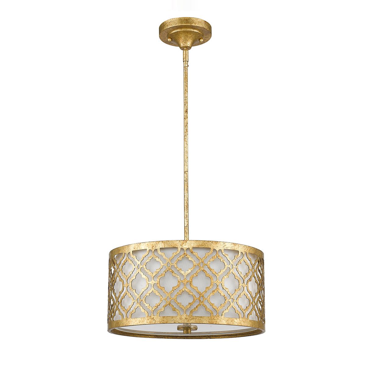 Vesper Double Duo-Mount Medium Pendant Light - Gold