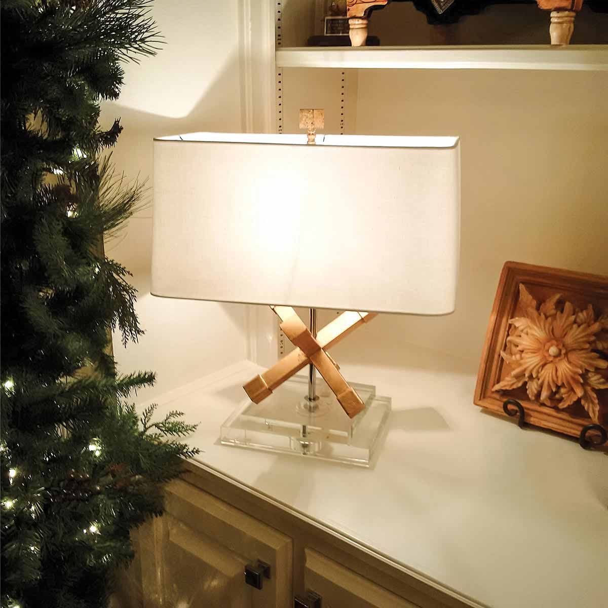 Jackson Square Table Lamp - Gold