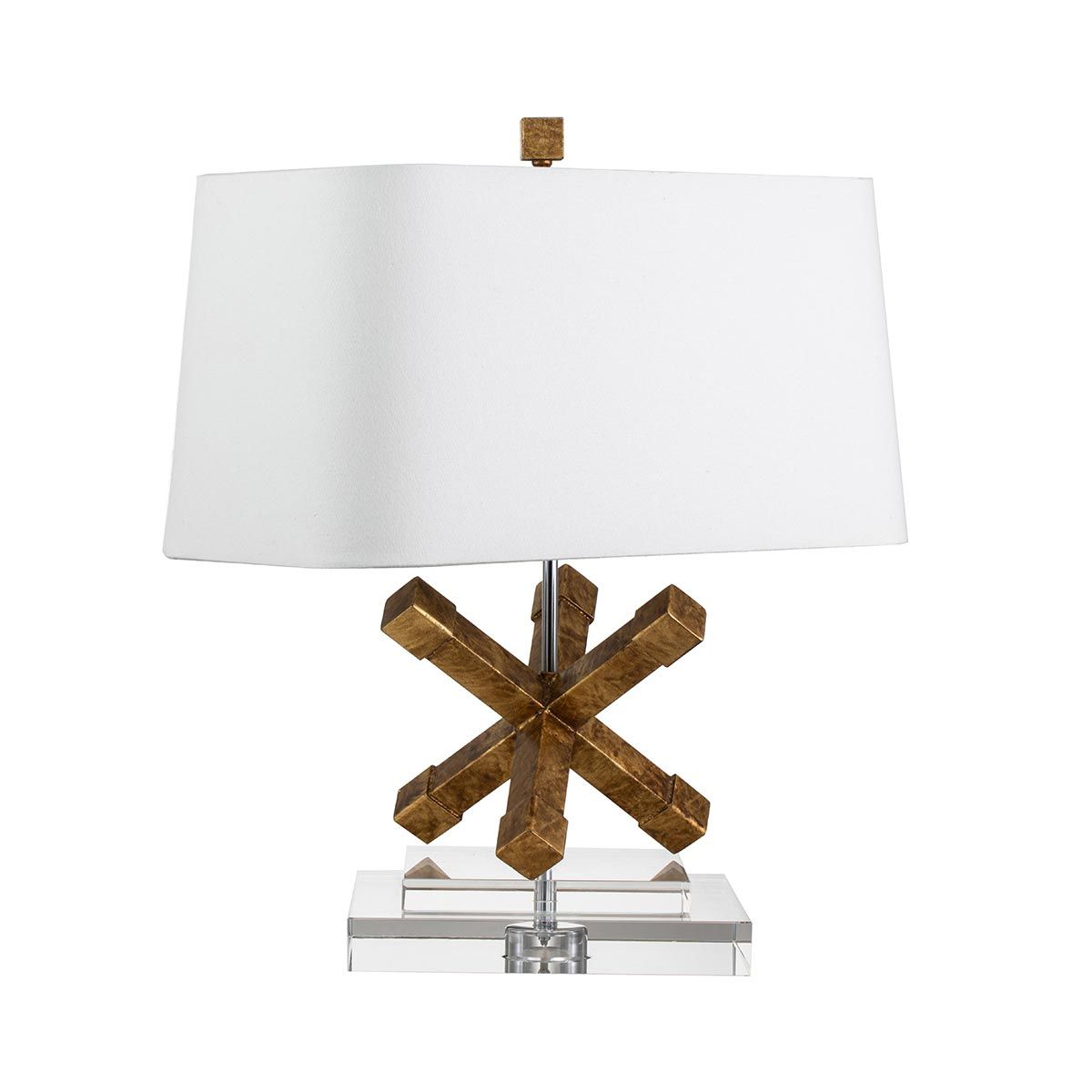 Jackson Square Table Lamp - Gold
