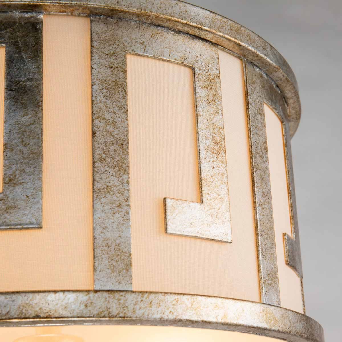 Marcus Double Medium Pendant Light - Gold & Ivory
