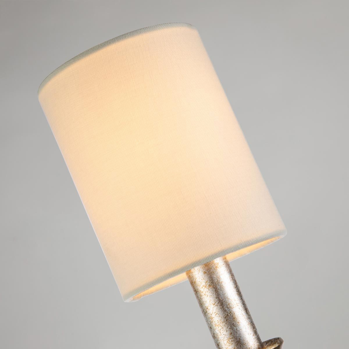 Marcus Single Wall Light - Gold & Ivory