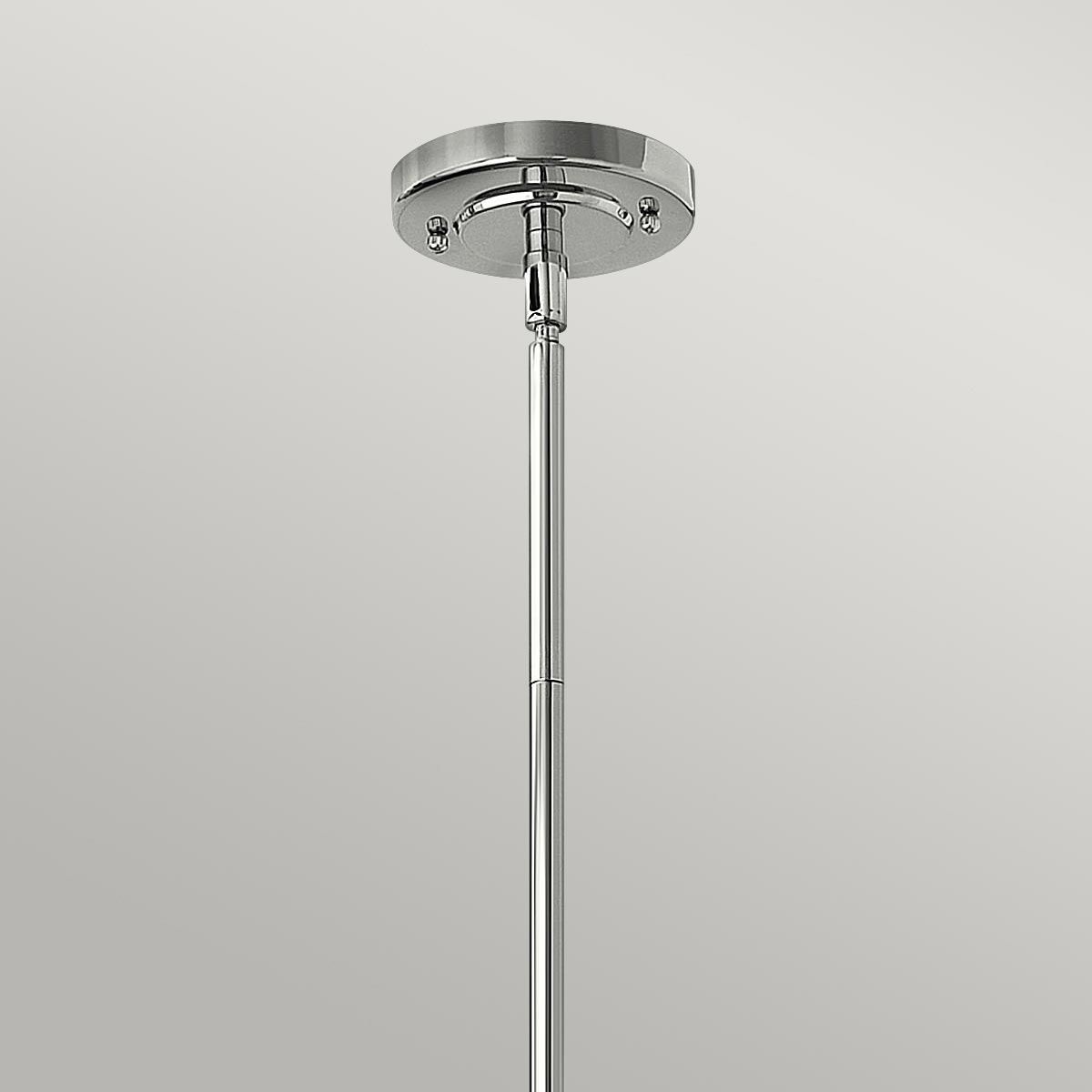 Yardley Single Medium Pendant Light - Chrome