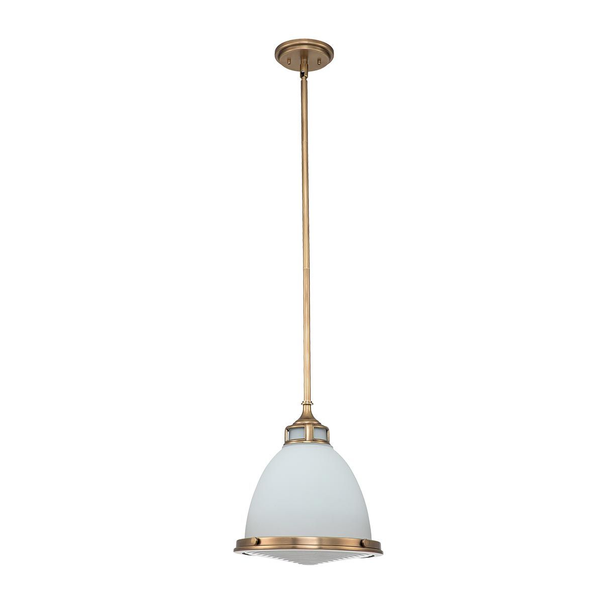 Yardley Single Medium Pendant Light - Brass