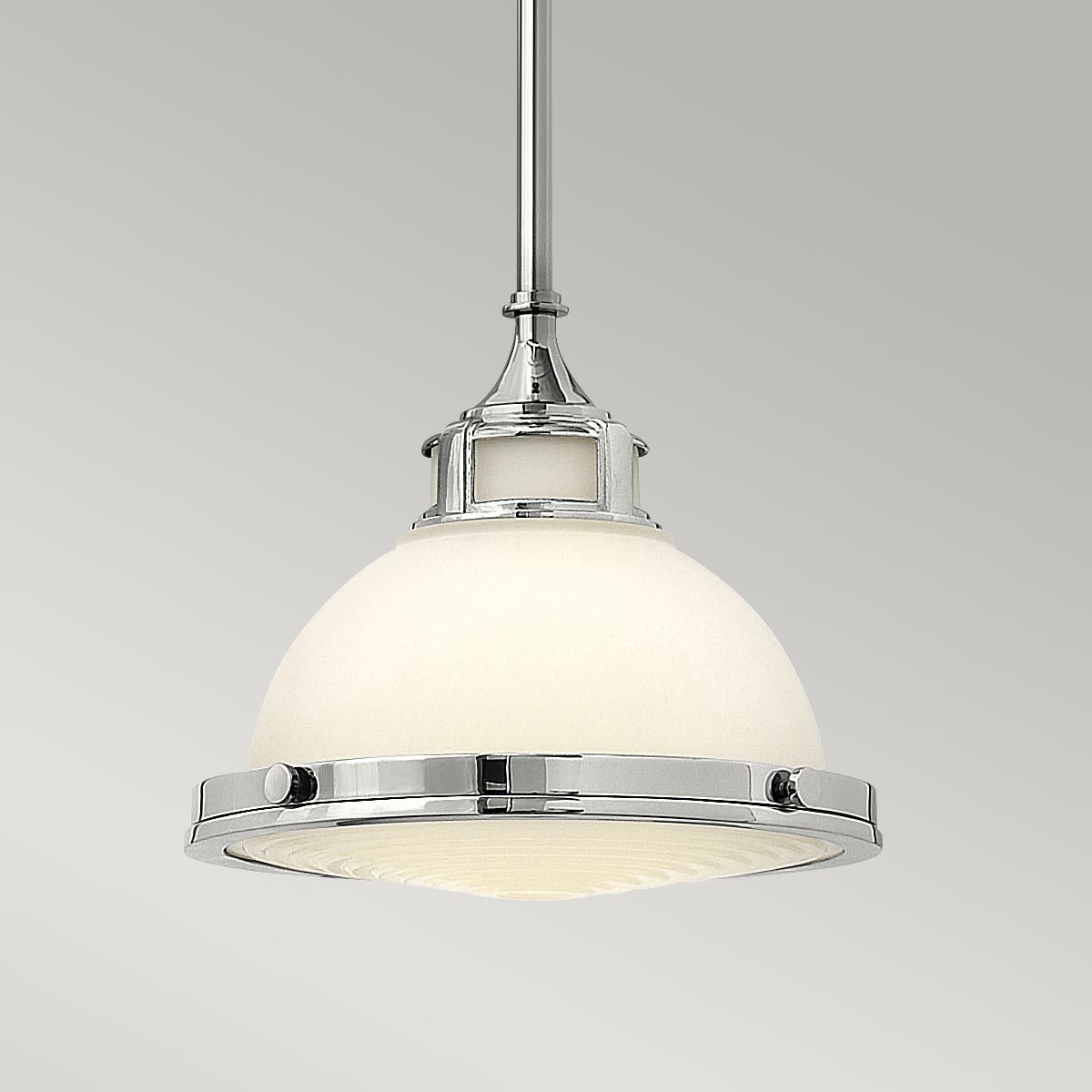 Yardley Single Mini Pendant Light - Chrome