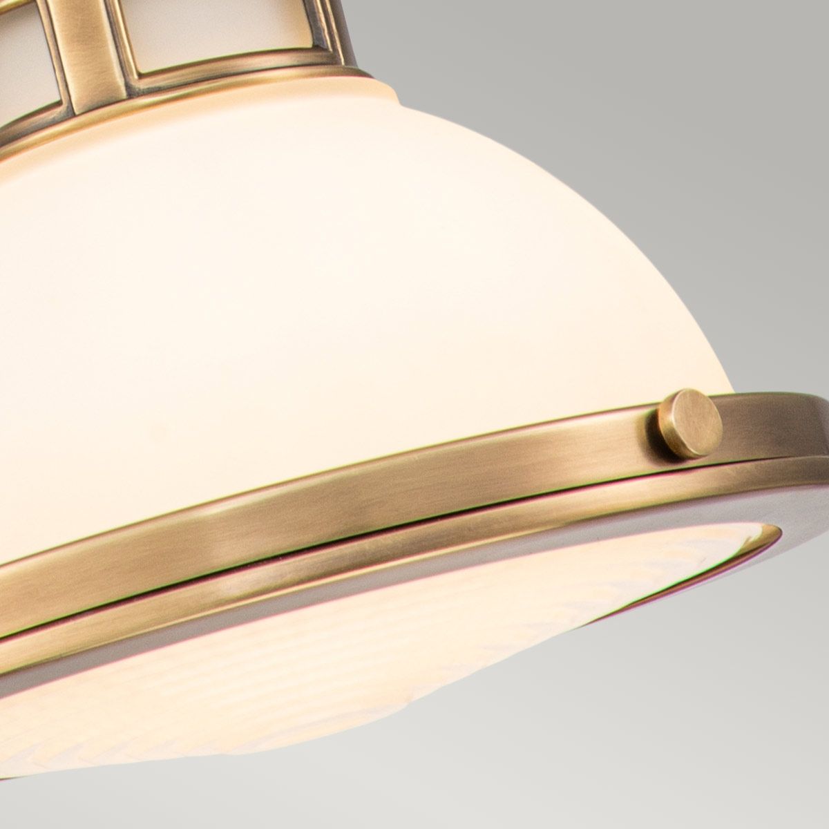 Yardley Single Mini Pendant Light - Brass