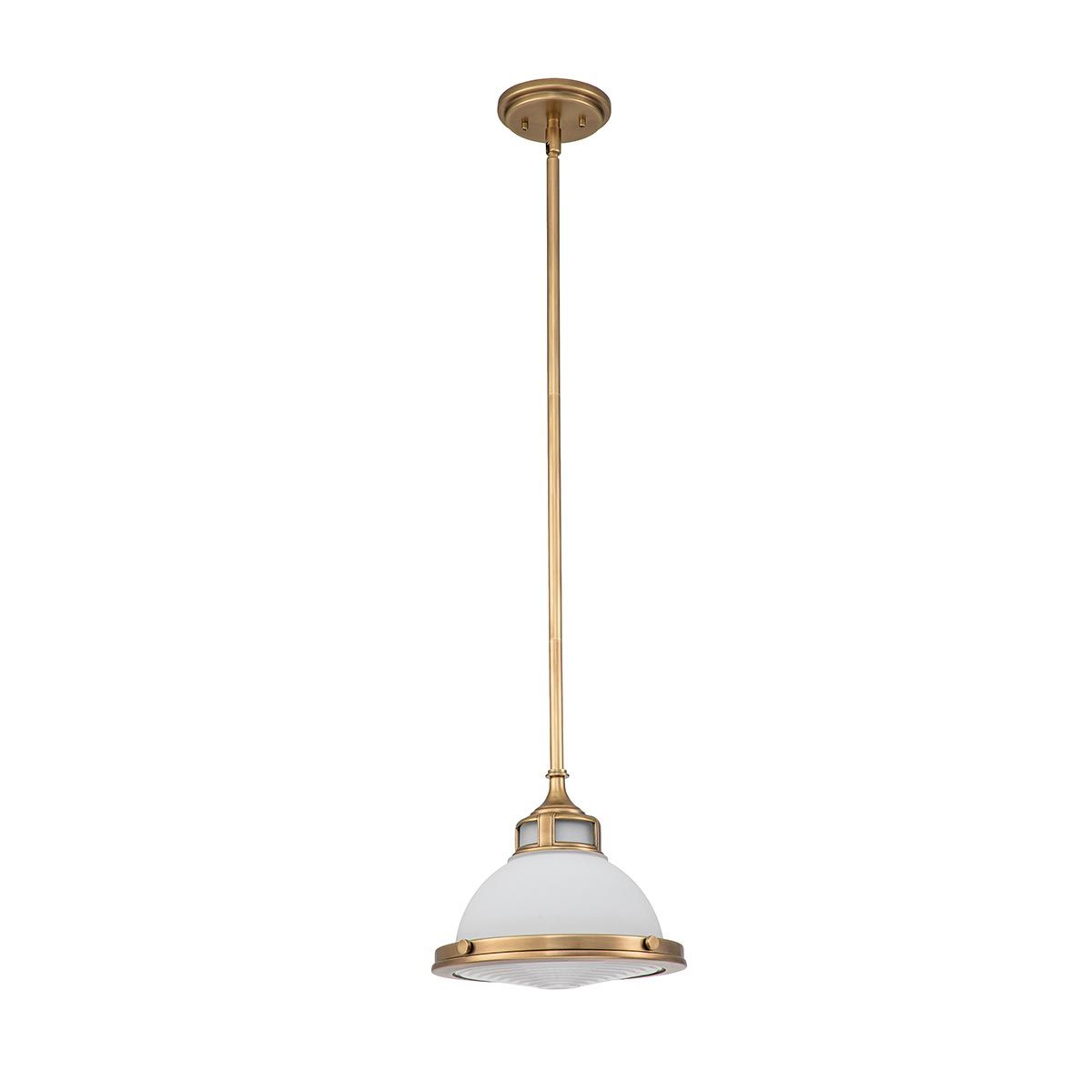 Yardley Single Mini Pendant Light - Brass