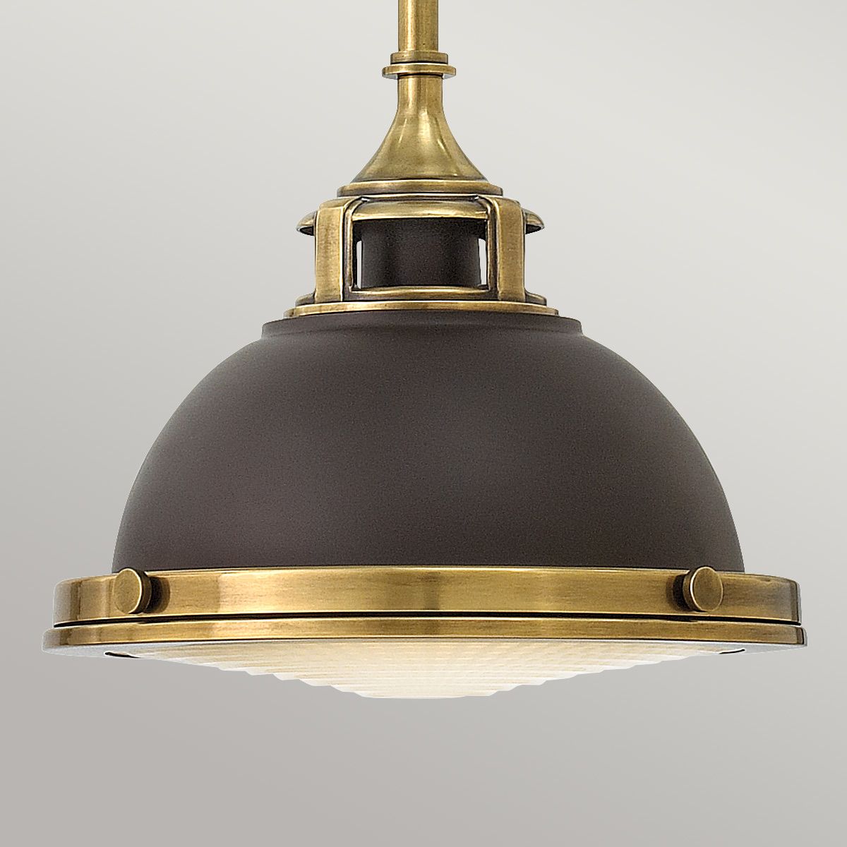 Yardley 1Lt Mini Pendant Light - Bronze