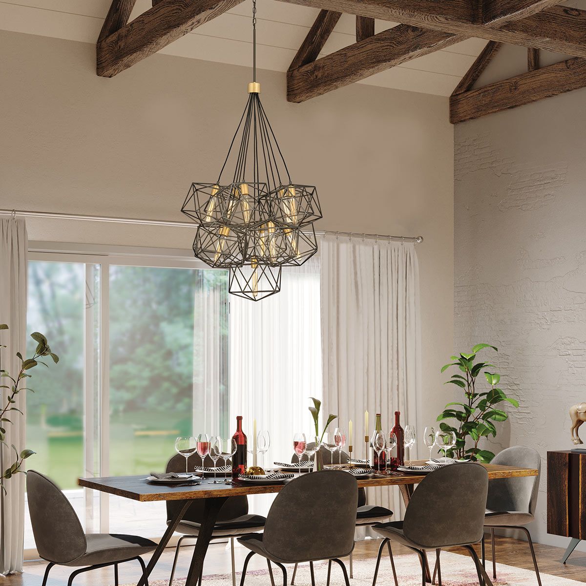 Loire 1Single Pendant Light Cluster