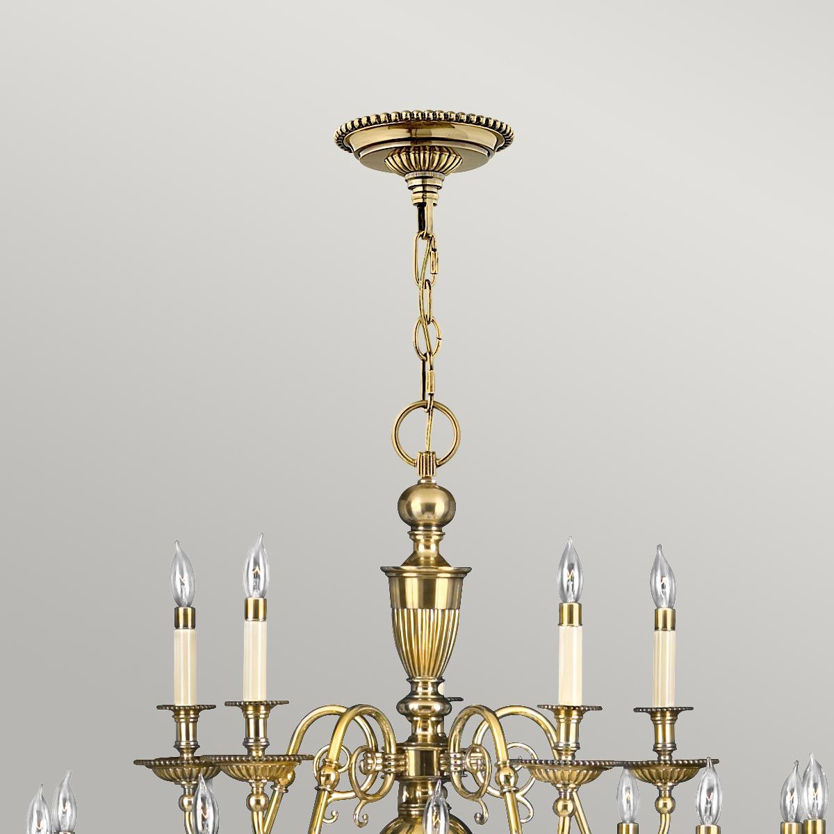 Juniper 25 Light Chandelier - Brass