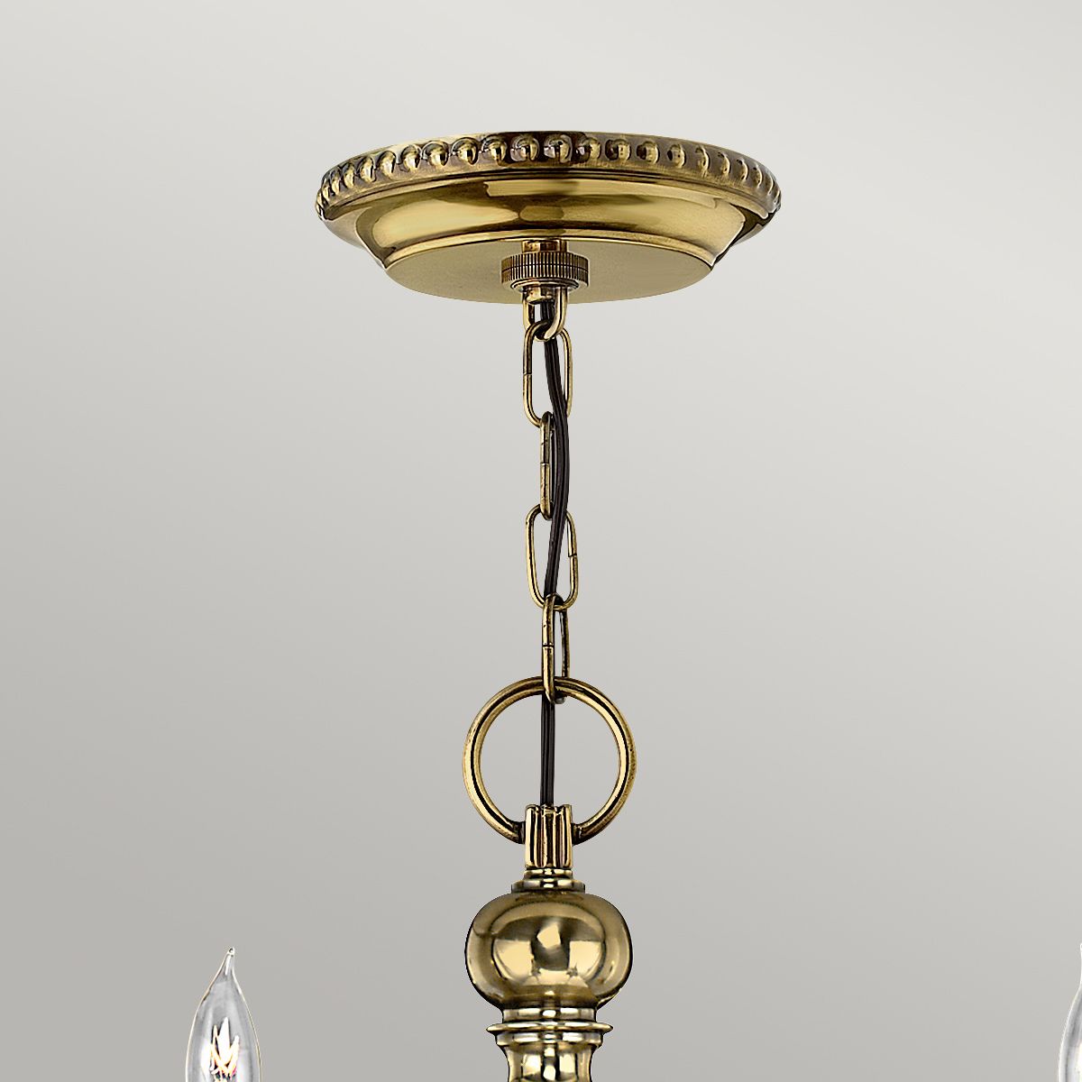 Juniper 6 Light Chandelier - Brass