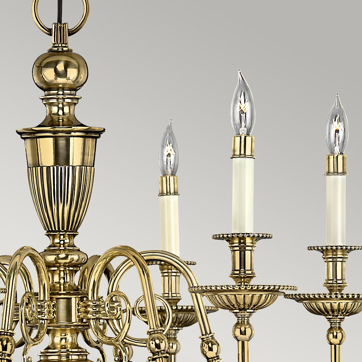 Juniper 6 Light Chandelier - Brass
