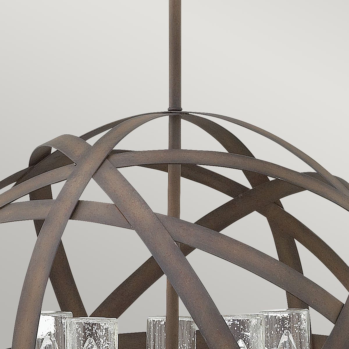 Jonah 5 Light Outdoor Chandelier - Vintage Iron