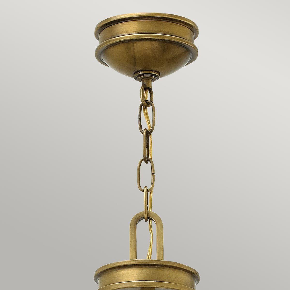 Hackney 4 Light Pendant Light - Brass