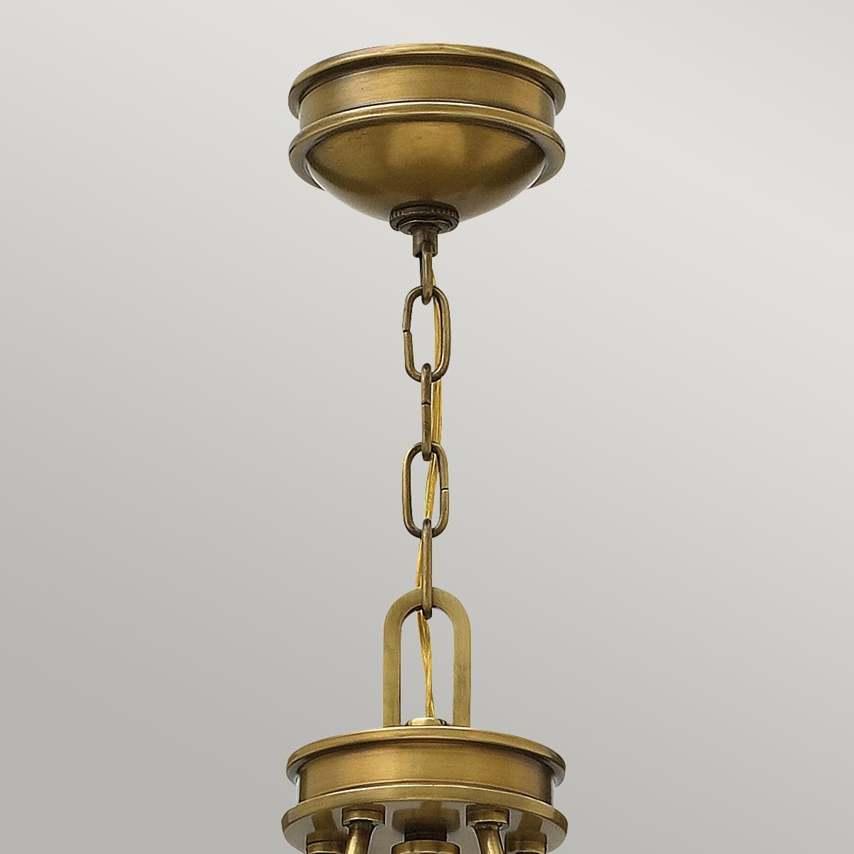 Hackney 5 Light Chandelier - Brass