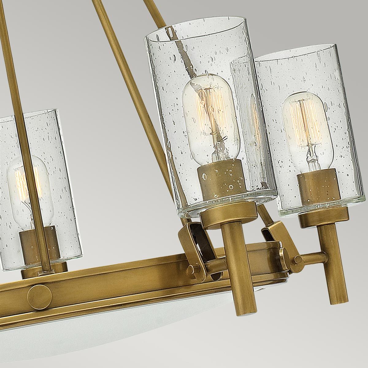 Hackney 5 Light Chandelier - Brass