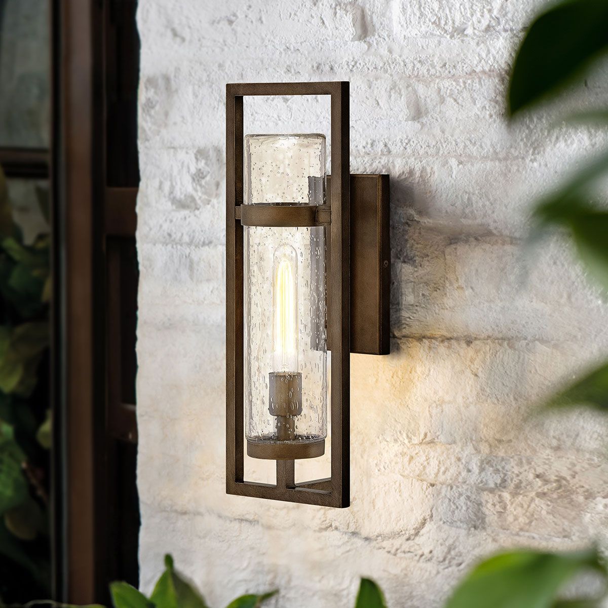 Wallace Single Wall Light - Bronze