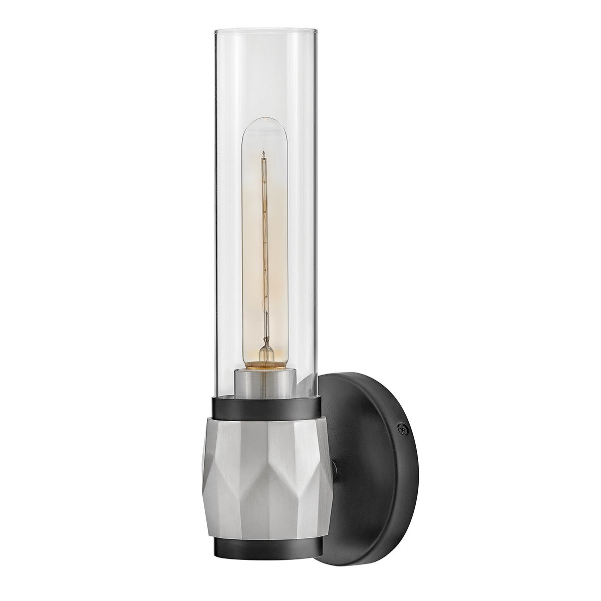 Clara Single Wall Light - Nickel