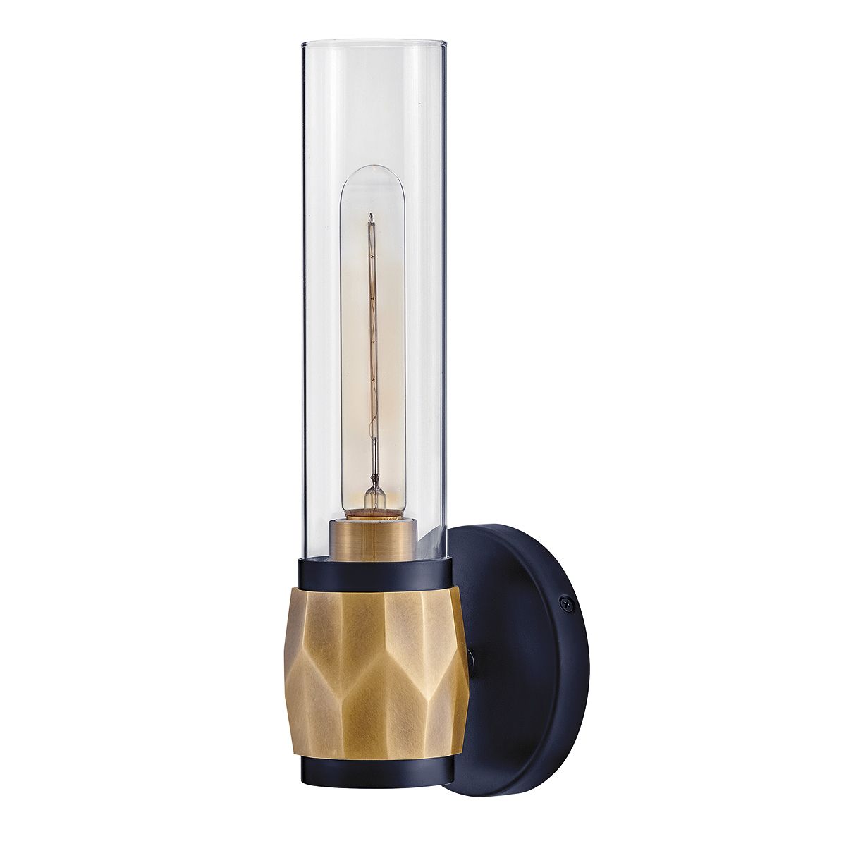 Clara Single Wall Light - Brass