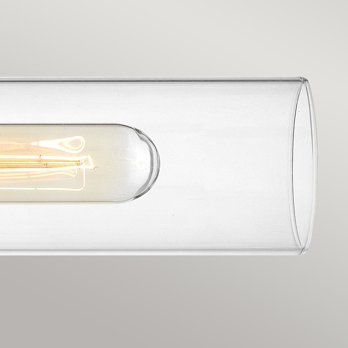 Clara Double Wall Light - Nickel