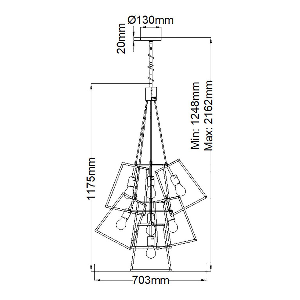 Murray 7 Light Chandelier