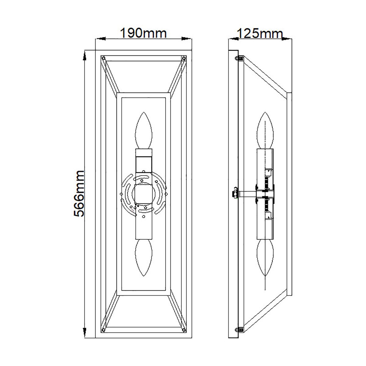 Murray Double Wall Light