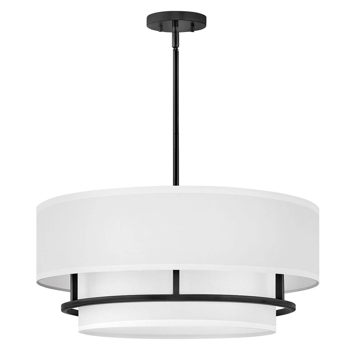 Yvette 4 Light Duo Mount - Black