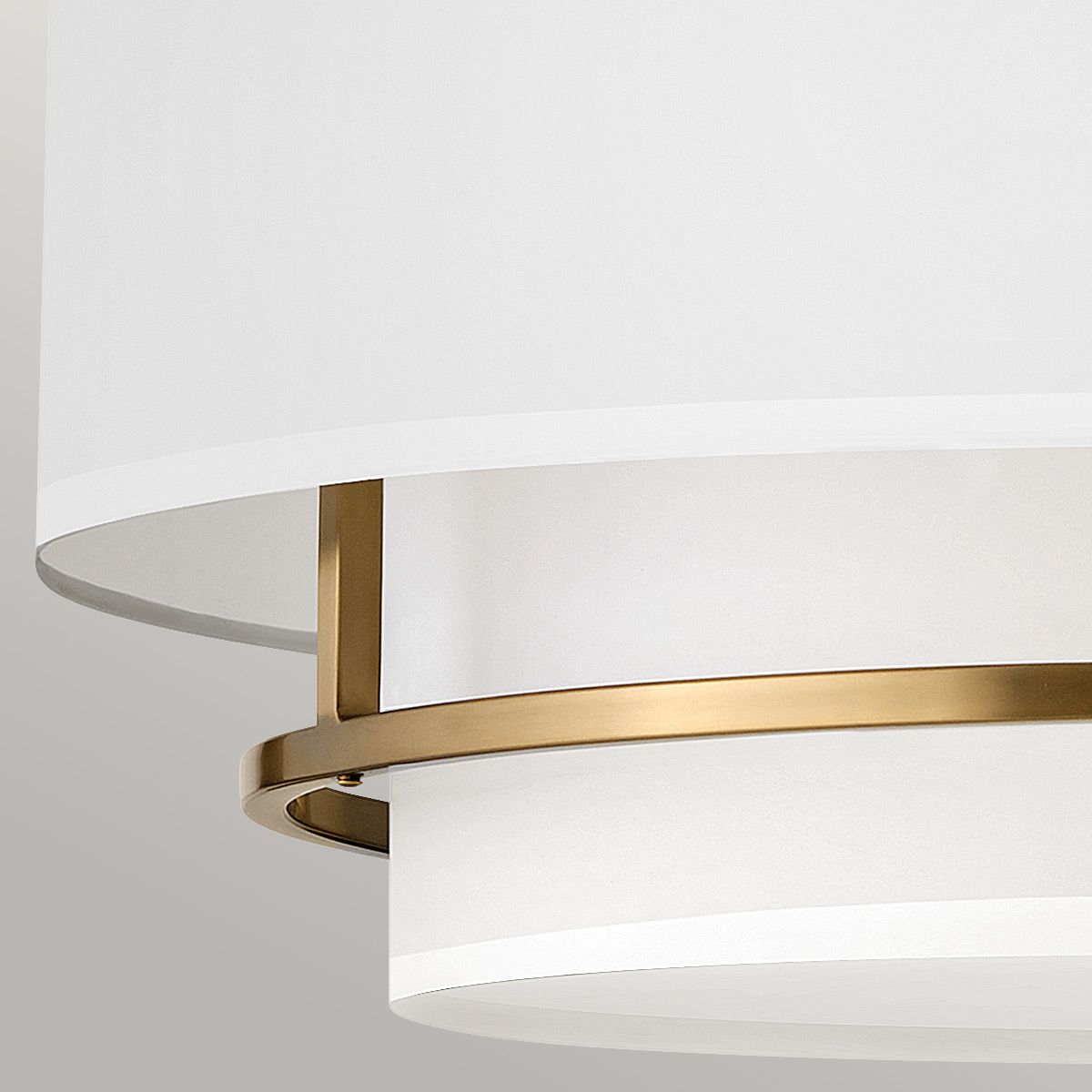 Yvette 4 Light Duo Mount - Lacquered Brass