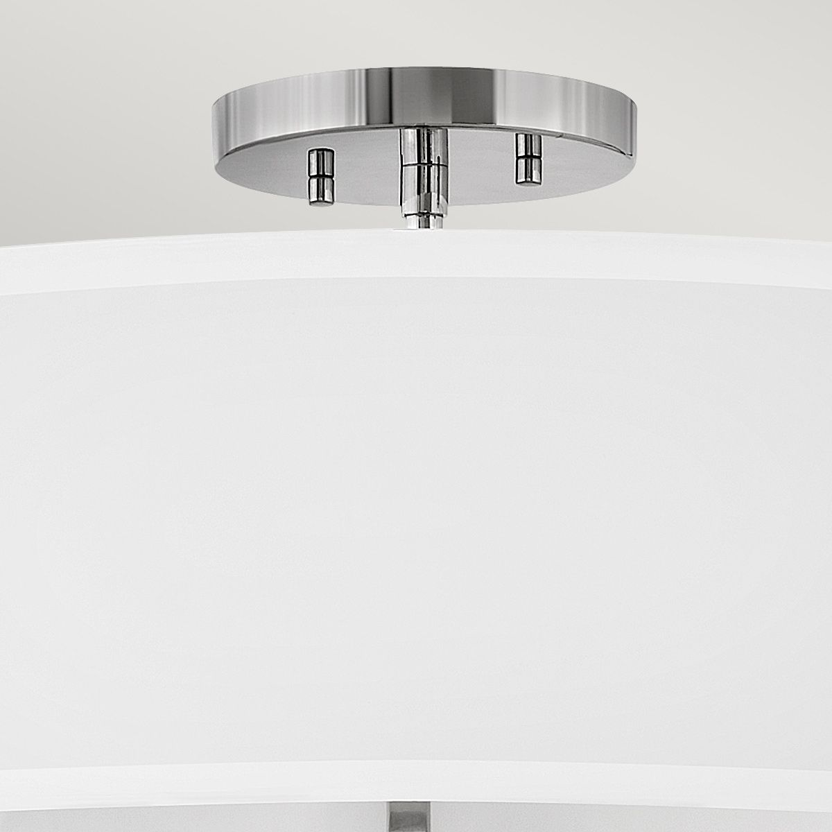Yvette 4 Light Duo Mount - Polished Nickel