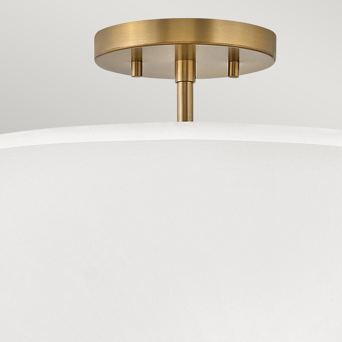 Yvette Triple Duo Mount - Lacquered Brass
