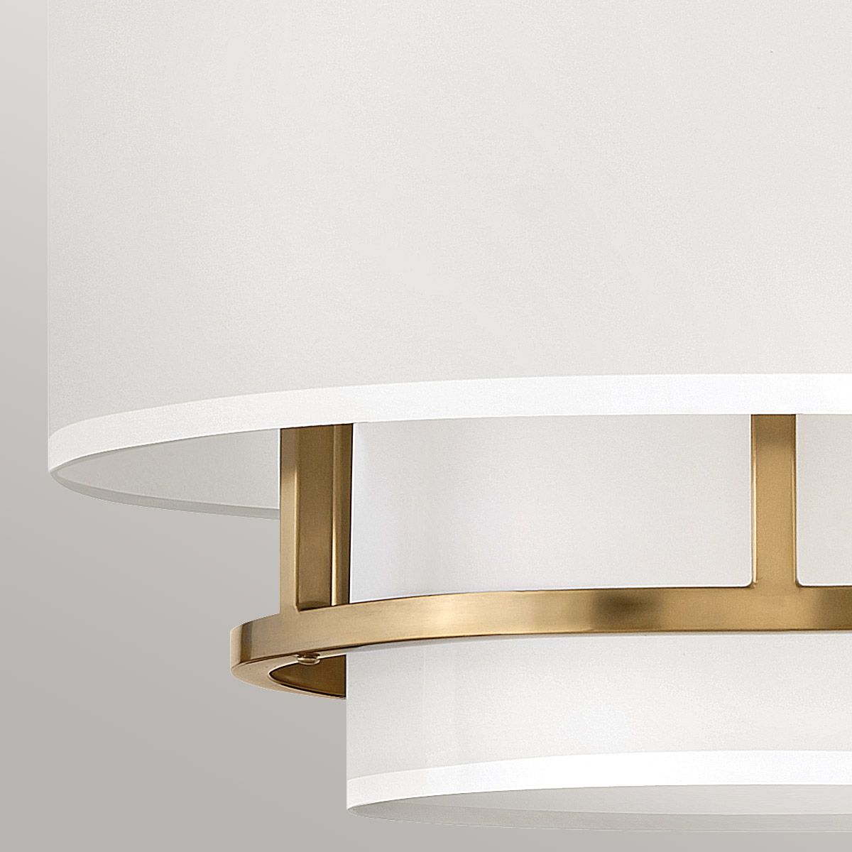 Yvette Triple Duo Mount - Lacquered Brass