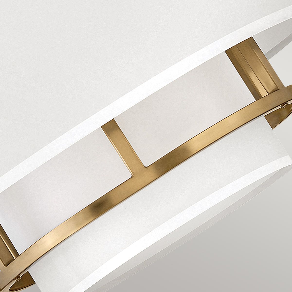 Yvette Triple Duo Mount - Lacquered Brass