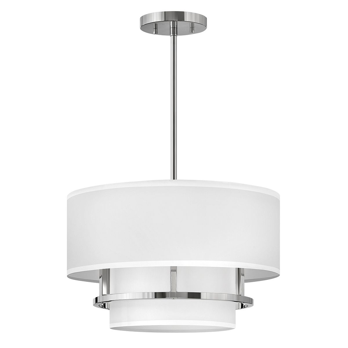 Yvette Triple Duo Mount - Polished Nickel
