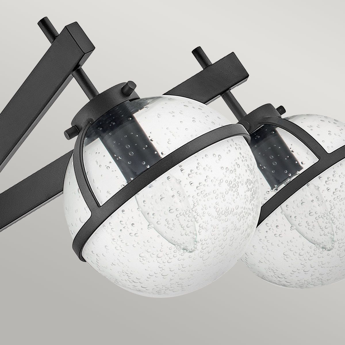 Bridport 5 Light Semi Flush Ceiling Light - Black
