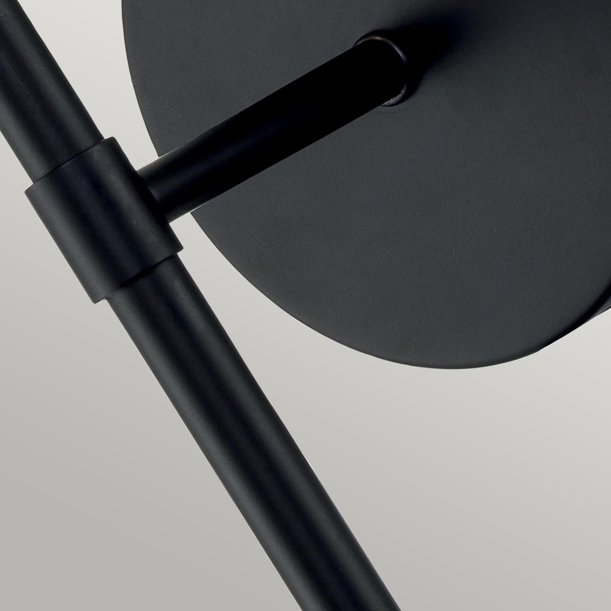 Bridport Single Wall Light - Black